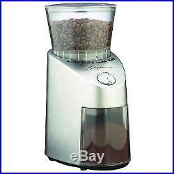 capresso metal die-cast housing conical burr grinder 565.04|conical burr coffee grinder.